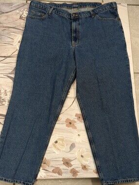 Relaxed Fit Men’s Jeans - Dark Blue